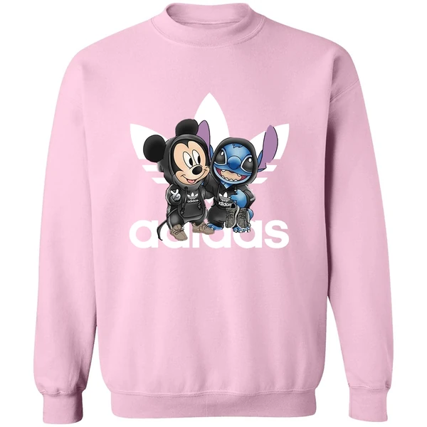 Adidas Mickey And Stitch Sweatshirt - Image 4