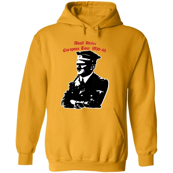 Adolf Hitler European Tour 1939 1945 Dates Hoodie