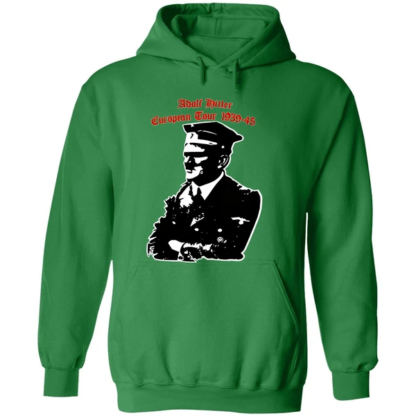 Adolf Hitler European Tour 1939 1945 Dates Hoodie - Image 2