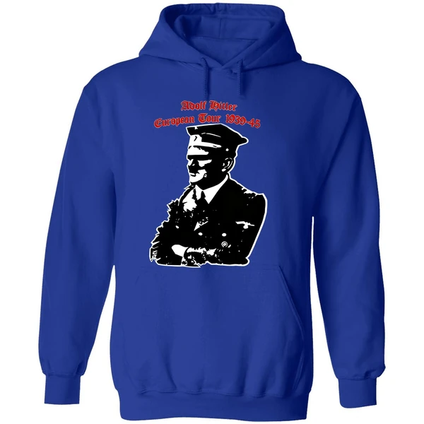Adolf Hitler European Tour 1939 1945 Dates Hoodie - Image 7