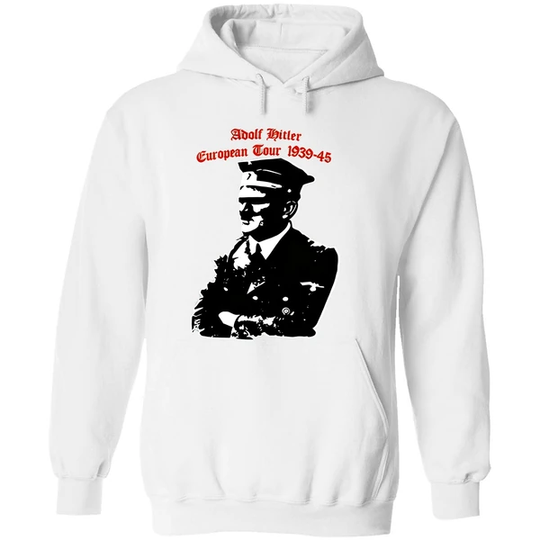 Adolf Hitler European Tour 1939 1945 Dates Hoodie - Image 8