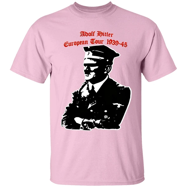 Adolf Hitler European Tour 1939 1945 Dates Shirt - Image 2