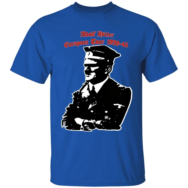 Adolf Hitler European Tour 1939 1945 Dates Shirt - Image 5