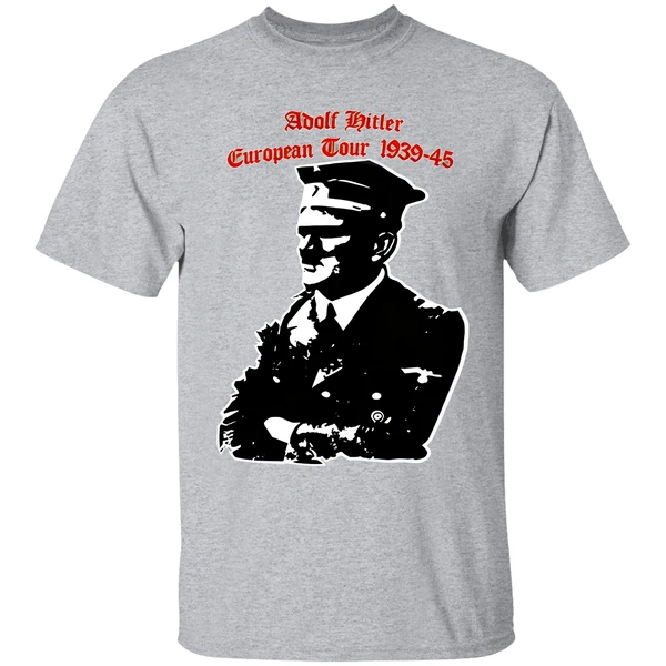 Adolf Hitler European Tour 1939 1945 Dates Shirt - Image 6