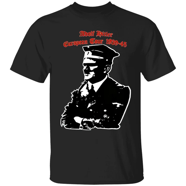 Adolf Hitler European Tour 1939 1945 Dates Shirt - Image 7