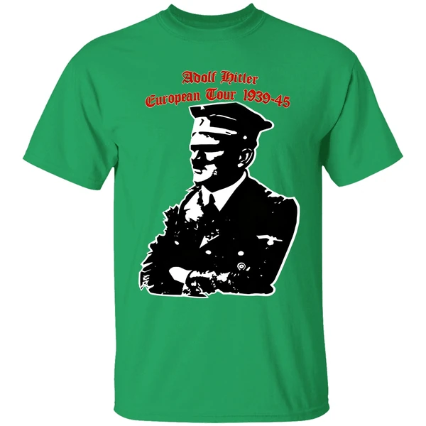 Adolf Hitler European Tour 1939 1945 Dates Shirt - Image 8