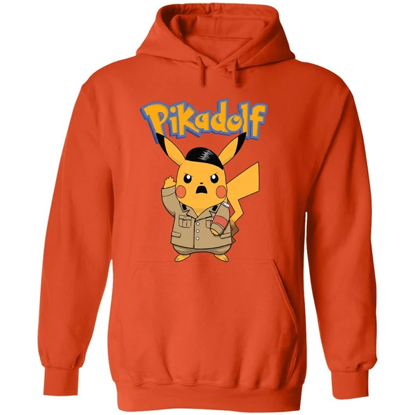 Adolf Hitler Pikachu Pokemon Pikadolf Hoodie - Image 6