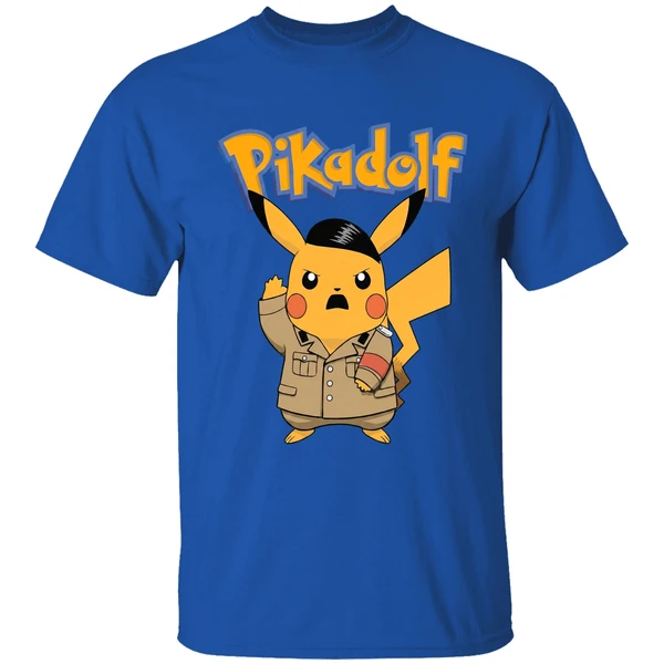 Adolf Hitler Pikachu Pokemon Pikadolf Shirt - Image 8