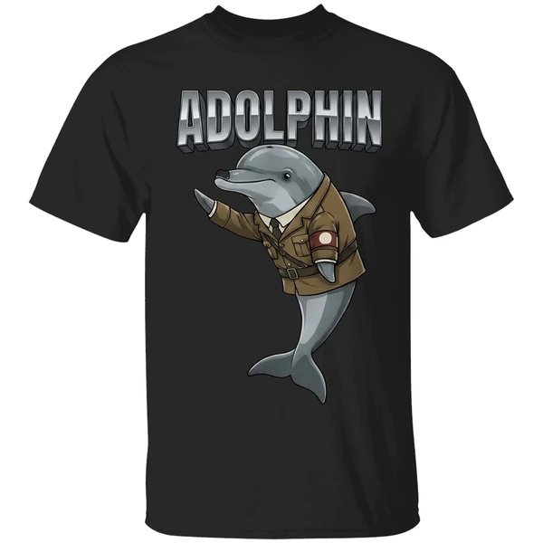 Adolphin Adolf Hitler Dolphin Shirt - Image 7