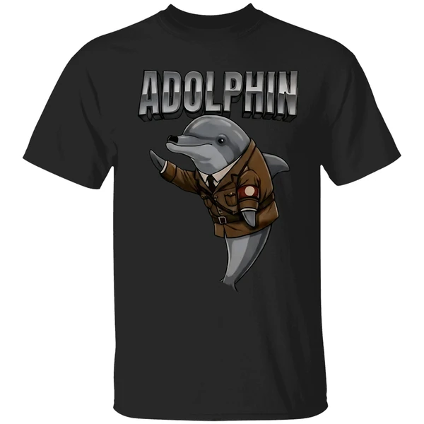 Adolphin Dolphin Adolf Hitler Nazi Uniform Shirt