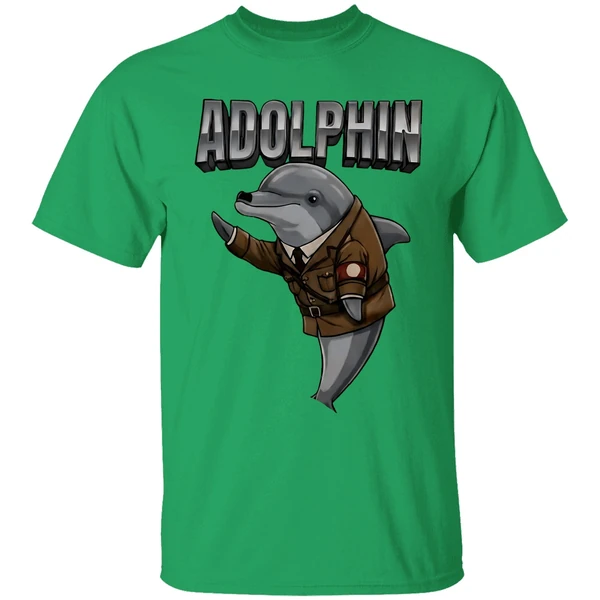 Adolphin Dolphin Adolf Hitler Nazi Uniform Shirt - Image 2