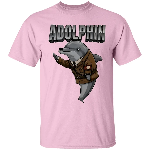 Adolphin Dolphin Adolf Hitler Nazi Uniform Shirt - Image 3