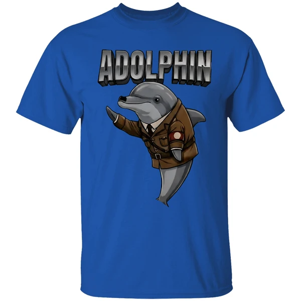 Adolphin Dolphin Adolf Hitler Nazi Uniform Shirt - Image 8