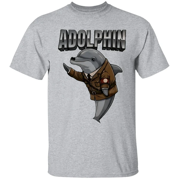 Adolphin Dolphin Adolf Hitler Nazi Uniform Shirt - Image 9