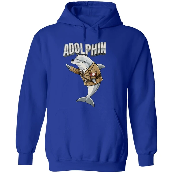 Adolphin Dolphin Hitler Hoodie - Image 7
