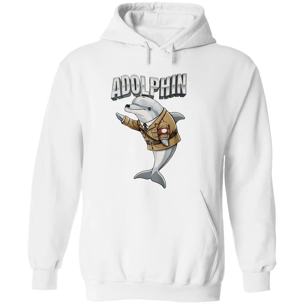 Adolphin Dolphin Hitler Hoodie - Image 8