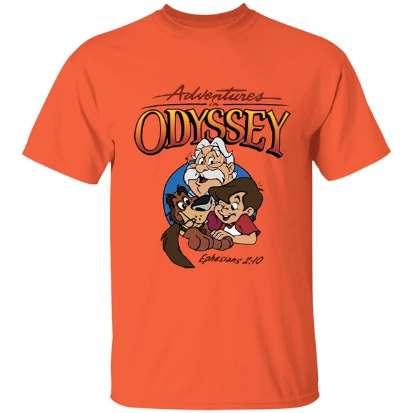 adventure in odyssey shirt orange