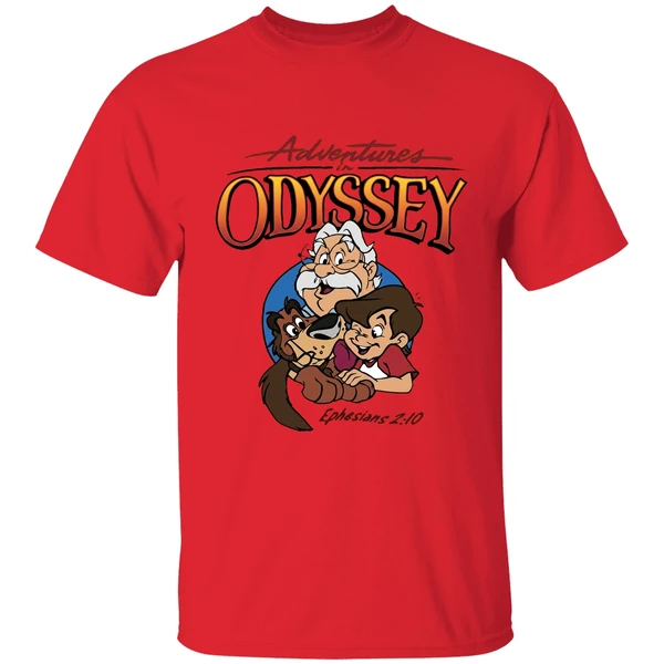 adventure in odyssey shirt red