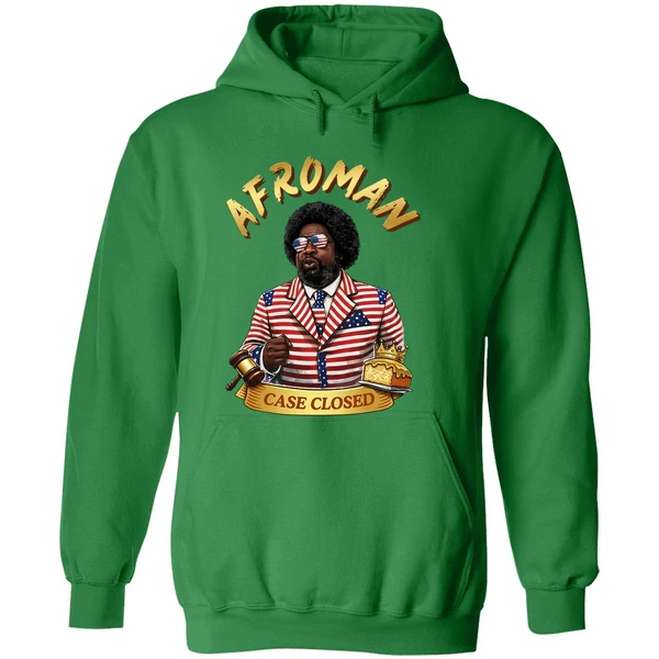 Afroman Case Closed Political Hoodie - Image 2