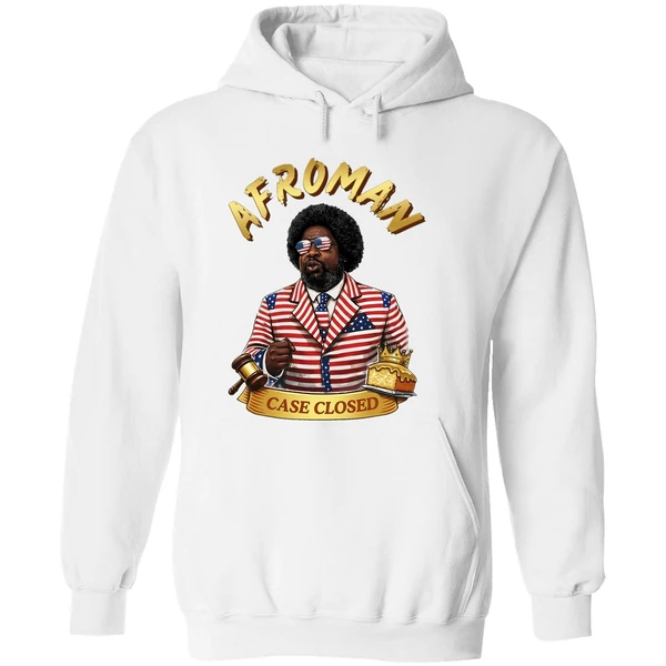 Afroman Case Closed Political Hoodie - Image 8
