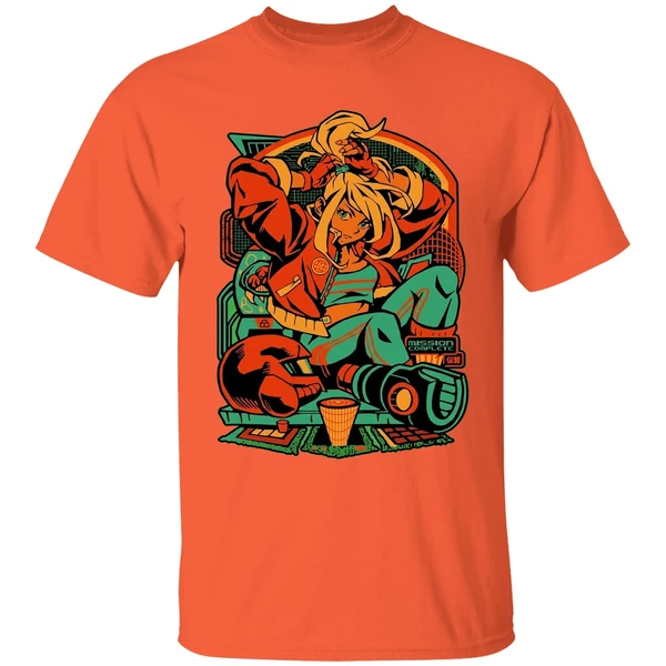after the mission shirt orange
