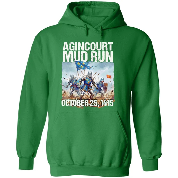 Agincourt Mud Run October 25 1415 Hoodie - Image 2