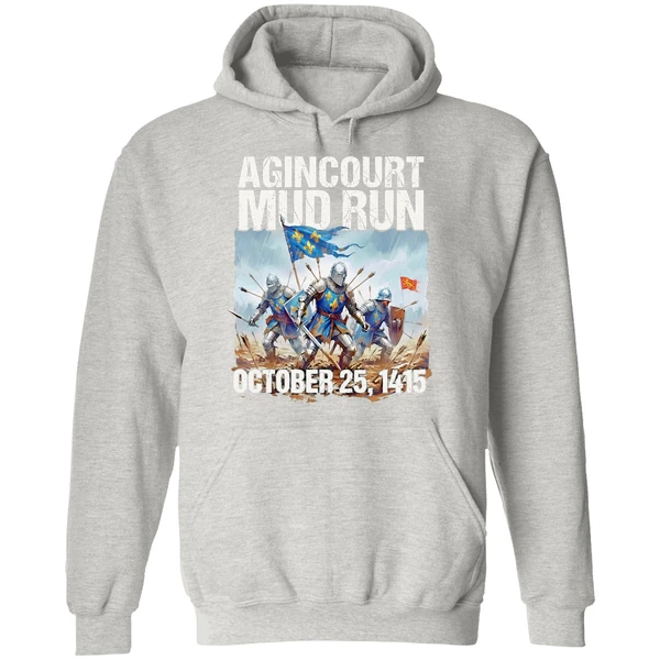 Agincourt Mud Run October 25 1415 Hoodie - Image 9