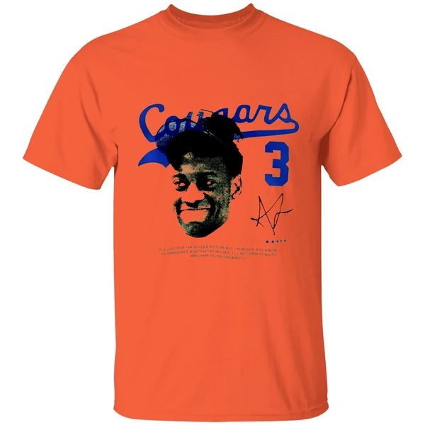 Aj Dybantsa Byu Cougars Player Graphic Shirt - Image 3