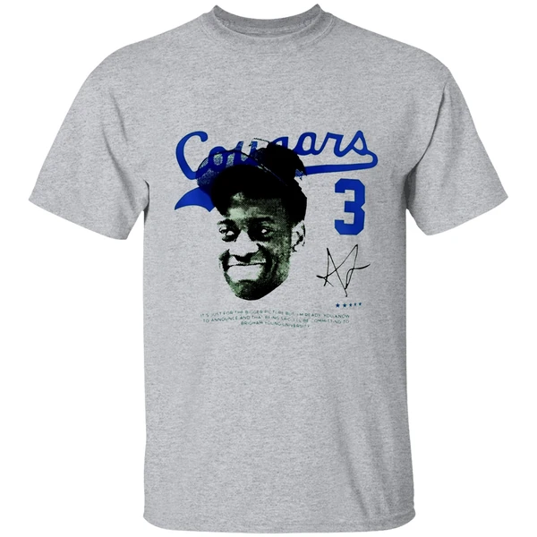Aj Dybantsa Byu Cougars Player Graphic Shirt - Image 6