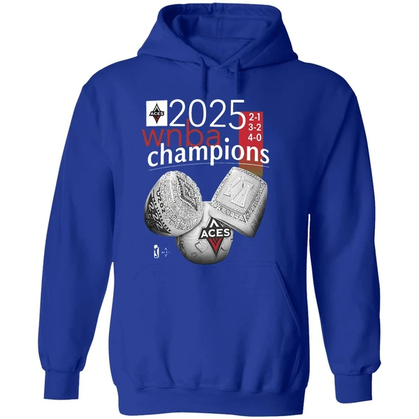 Aja Wilson Aces 2020 Nba Champions Regression Year 2025 New Hoodie - Image 7