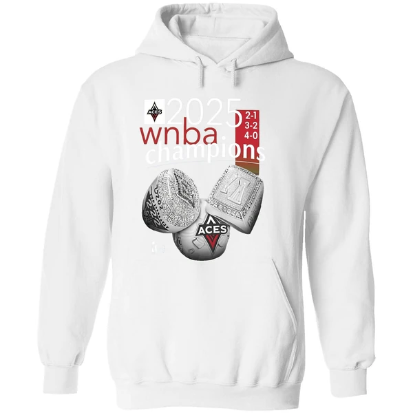 Aja Wilson Aces 2020 Nba Champions Regression Year 2025 New Hoodie - Image 8