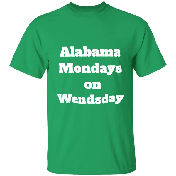 Alabama Mondays On Wednesday Shirt - Image 2