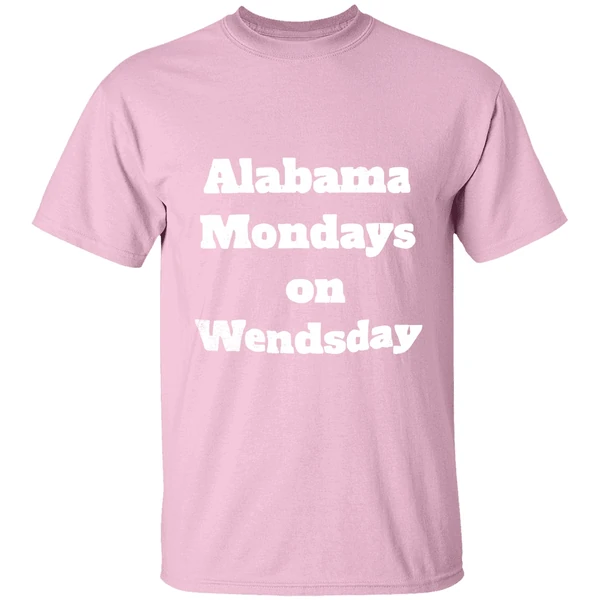 Alabama Mondays On Wednesday Shirt - Image 3