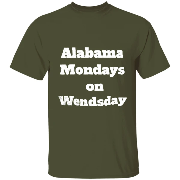 Alabama Mondays On Wednesday Shirt - Image 4