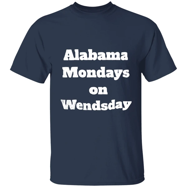Alabama Mondays On Wednesday Shirt - Image 5