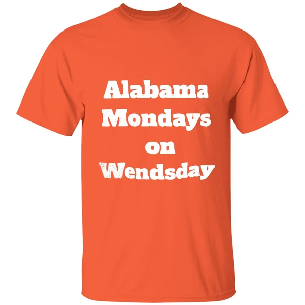 Alabama Mondays On Wednesday Shirt - Image 6