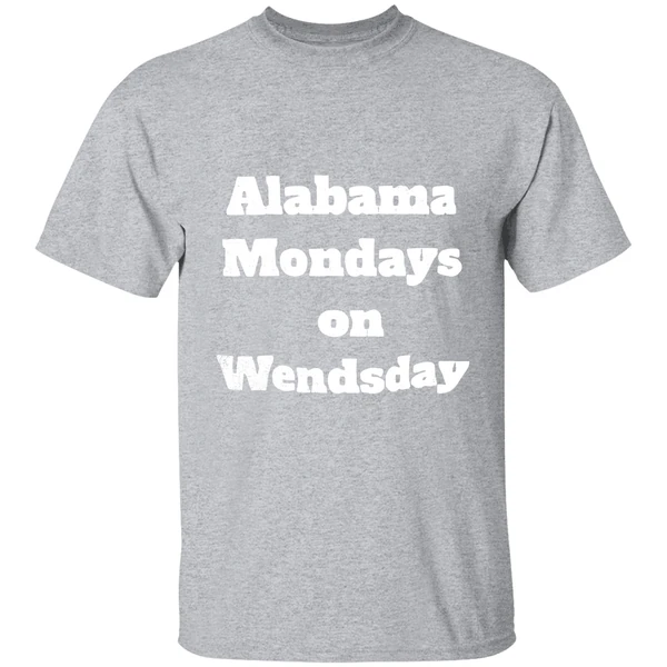 Alabama Mondays On Wednesday Shirt - Image 9