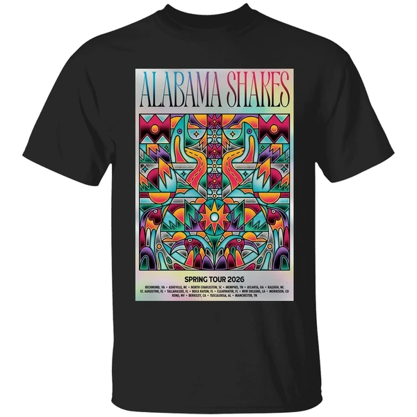 Alabama Shakes 2026 Spring Tour Shirt