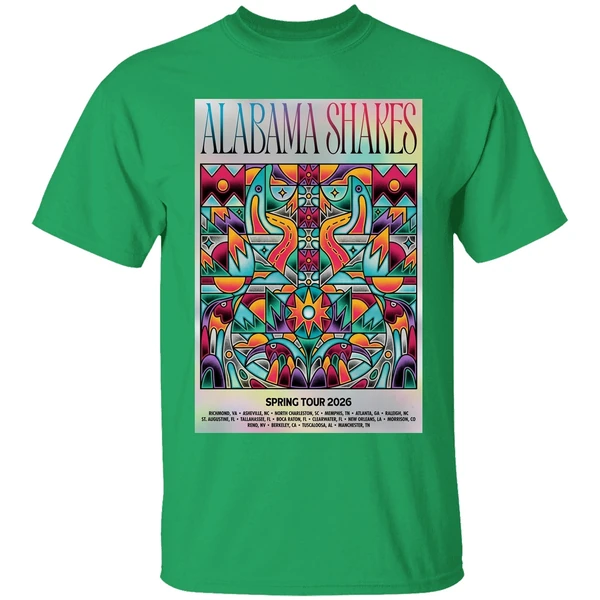 Alabama Shakes 2026 Spring Tour Shirt - Image 2