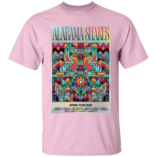 Alabama Shakes 2026 Spring Tour Shirt - Image 3