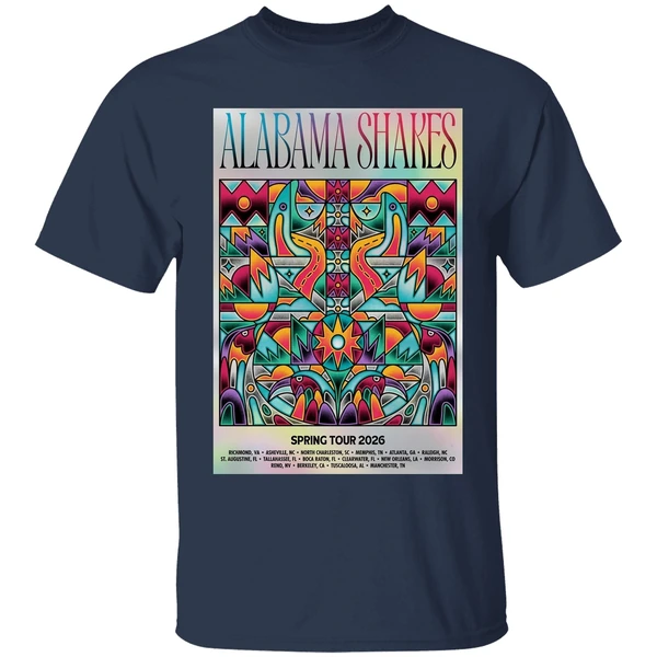 Alabama Shakes 2026 Spring Tour Shirt - Image 5