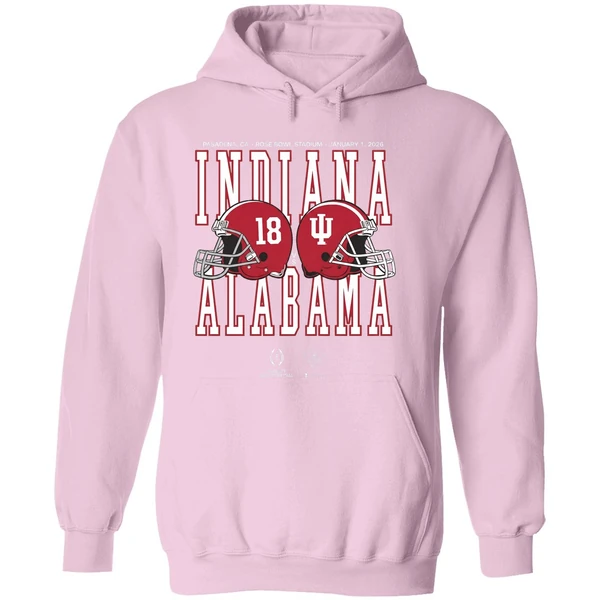 Alabama Vs Indiana 2025 2026 Rose Bowl Game Helmet Matchup Hoodie - Image 5