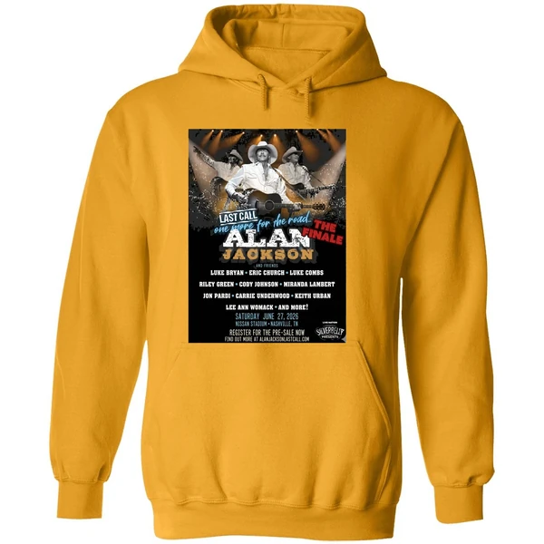 Alan Jackson Last Call One More For The Road The Finale In Nashville Tennessee Hoodie
