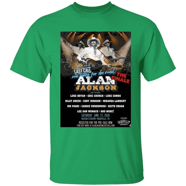 Alan Jackson Last Call One More For The Road The Finale In Nashville Tennessee Shirt - Image 2