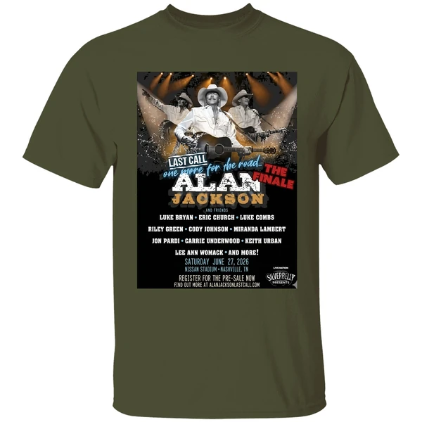 Alan Jackson Last Call One More For The Road The Finale In Nashville Tennessee Shirt - Image 4