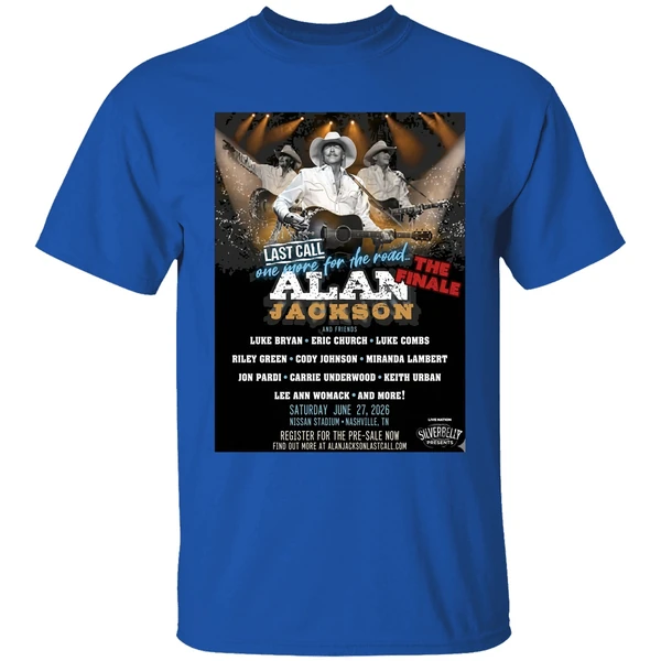Alan Jackson Last Call One More For The Road The Finale In Nashville Tennessee Shirt - Image 8