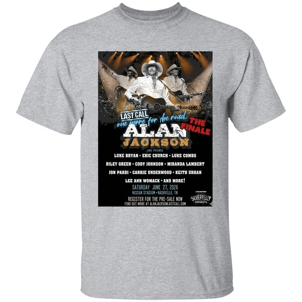 Alan Jackson Last Call One More For The Road The Finale In Nashville Tennessee Shirt - Image 9