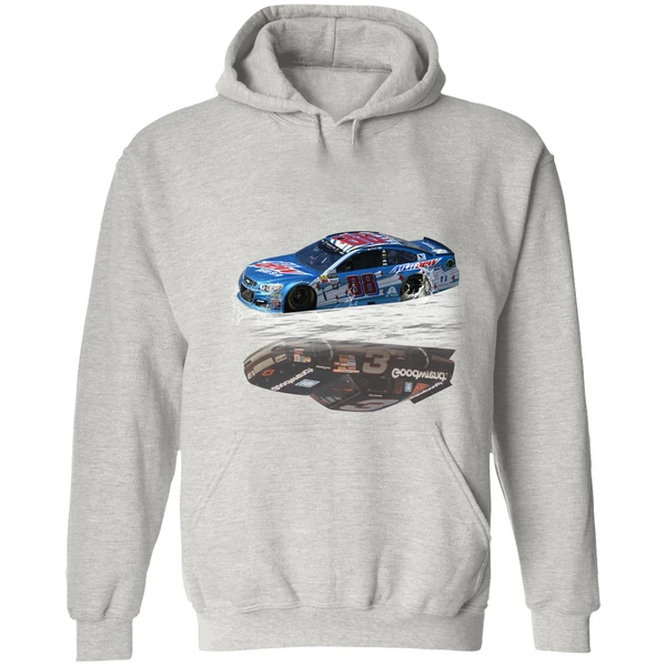 Alex Bowman Dale Earnhardt Nascar Car Water Reflection Hoodie - Image 7