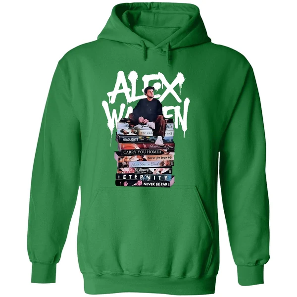 Alex Warren Little Orphan Alex Live Eu Uk Tour 2026 Hoodie - Image 2
