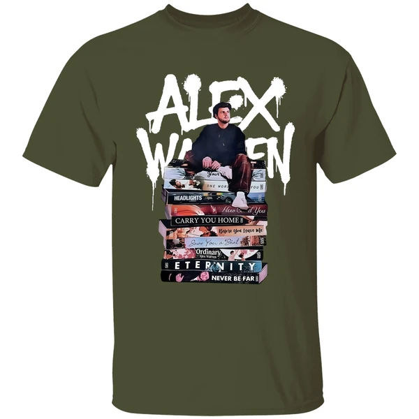 alex warren little orphan alex live eu uk tour 2026 shirt militarygreen